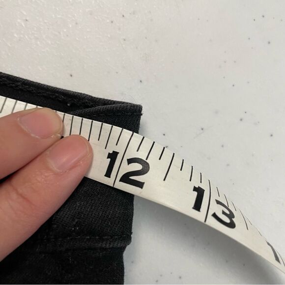 FRAME Le High Skinny Jeans‎ Laser Patchwork in Black Noir Multi size 26 - Picture 8 of 13